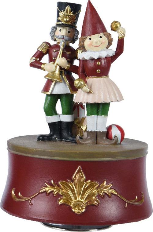 Carillon natalizio per villaggio di Babbo Natale con luci e suoni h 15 cm Casa e cucina/Decorazioni per interni/Addobbi e decorazioni per ricorrenze/Decorazioni natalizie/Schiaccianoci MagiediNatale.it - Altamura, Commerciovirtuoso.it