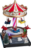 Carillon natalizio per villaggio di Babbo Natale con luci e suoni h 18.5 cm Casa e cucina/Decorazioni per interni/Addobbi e decorazioni per ricorrenze/Decorazioni natalizie/Schiaccianoci MagiediNatale.it - Altamura, Commerciovirtuoso.it