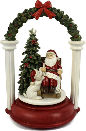 Carillon natalizio per villaggio di Babbo Natale con luci e suoni h 24 cm Casa e cucina/Decorazioni per interni/Addobbi e decorazioni per ricorrenze/Decorazioni natalizie/Oggettistica MagiediNatale.it - Altamura, Commerciovirtuoso.it
