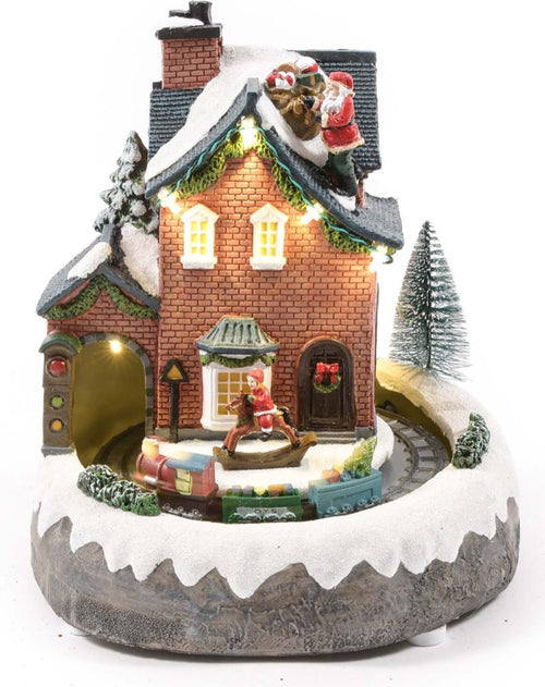 Carillon villaggio natalizio decorazione per villaggio di Babbo Natale con luci, animazioni e suoni Casa e cucina/Decorazioni per interni/Addobbi e decorazioni per ricorrenze/Decorazioni natalizie/Oggettistica MagiediNatale.it - Altamura, Commerciovirtuoso.it