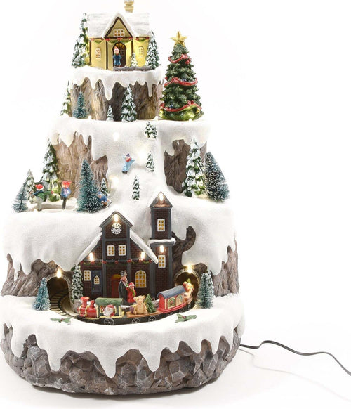 Carillon villaggio natalizio decorazione per villaggio di Babbo Natale con luci, animazioni e suoni Casa e cucina/Decorazioni per interni/Addobbi e decorazioni per ricorrenze/Decorazioni natalizie/Oggettistica MagiediNatale.it - Altamura, Commerciovirtuoso.it