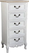 CARINE---cassettiera-5-cassetti-in-legno-di-paulownia-shabby-chic-44x29x91-Bianco-Milani-Home