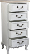 CARINE---cassettiera-5-cassetti-in-legno-di-paulownia-shabby-chic-44x29x91-Bianco-Milani-Home