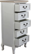 CARINE---cassettiera-5-cassetti-in-legno-di-paulownia-shabby-chic-44x29x91-Bianco-Milani-Home