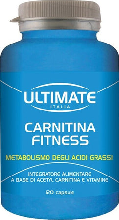 CARNITINA-FITNESS-integratore-alimentare-120-capsule-Ultimate-Italia