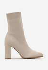 Caroline - Stivaletto elasticizzato Beige