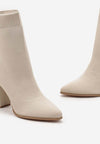 Caroline - Stivaletto elasticizzato Beige
