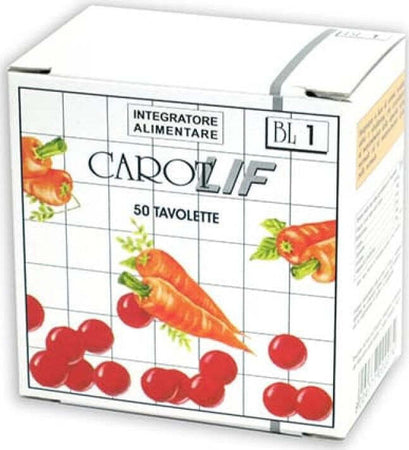 CAROT-LIF-integratore-alimentare-50-tavolette-Tutto-o-niente