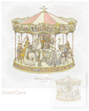 Mussola Grande Atelier Choux Carousel Pink 200cm x 200cm