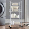Carrello-4-Ripiani-In-Metallo-Bianco-Con-Ruote-Soluzione-Salvaspazio-81x37x26cm