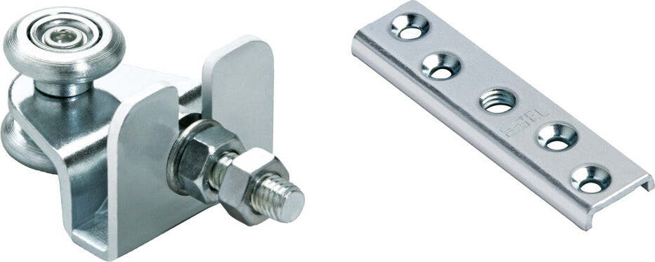 CARRELLO-A-2-CUSCINETTI-CON-PIASTRA-ART.38/24+42-piastrina-ricambio-8-MA-Comunello