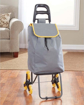 CARRELLO BORSA PORTA SPESA SALISCALE LEGGERO A 3 RUOTE PER LATO PORTATA 36KG  Trade Shop italia - Napoli, Commerciovirtuoso.it