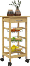 Carrello-Cucina-con-Ruote,-Cassetto-e-3-Cestini-a-Rete-Metallica,-37x37x76cm,-Colore-Legno-TR6801-350V00NDTR6