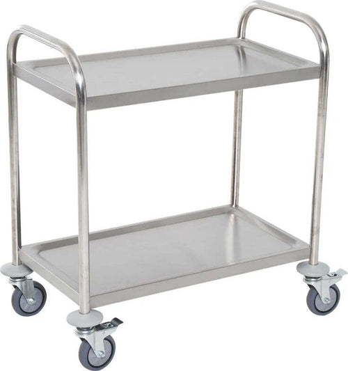 Carrello-da-Cucina-2-Ripiani-con-Ruote-in-Acciaio-Inox-71x41x81cm,-Argento-ER4801-076ER4