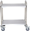 Carrello-da-Cucina-2-Ripiani-con-Ruote-in-Acciaio-Inox-71x41x81cm,-Argento-ER4801-076ER4