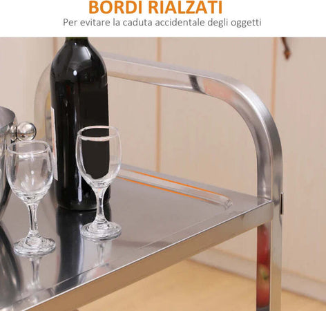 Carrello-da-Cucina-3-Ripiani-Aperti-4-Ruote-Omnidirezionali-con-2-Freni-Cuscinetti-Anti-Collisione-in-Acciaio-Inossidabile-430-Argento-85x45x90cm-TR7801-074TR7