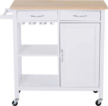 Carrello-da-Cucina-Classico-con-Cassetti-e-Ruote-in-Legno-Salvaspazio-89x40x84cm-MN7801-069MN7