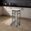 Carrello-da-Cucina-con-Cassetti-Estraibili-e-2-Portabottiglie,-in-Legno-di-Pino-e-Metallo,-47x37x83-cm-YY9801-130YY9