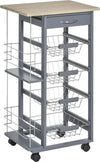 Carrello-da-Cucina-in-Grigio-Scuro-con-1-Cassetto-e-4-Cestelli-Metallici-GH3801-121V01CGGH3