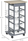 Carrello-da-Cucina-in-Grigio-Scuro-con-1-Cassetto-e-4-Cestelli-Metallici-GH3801-121V01CGGH3