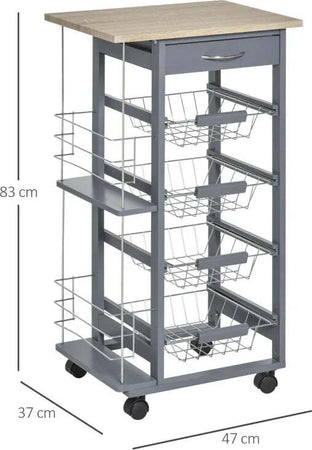 Carrello-da-Cucina-in-Grigio-Scuro-con-1-Cassetto-e-4-Cestelli-Metallici-GH3801-121V01CGGH3