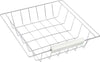 Carrello-da-Cucina-Multiuso-con-2-Cassetti,-2-Ripiani-e-2-Cesti,-in-Legno-di-Pino,-74x37x76-cm,-Bianco-UY7801-079WTUY7