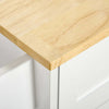 Carrello-da-Cucina-Multiuso-in-Legno-con-2-Cassetti,-104x46x91cm---Bianco-FR2801-203FR2