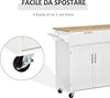 Carrello-da-Cucina-Multiuso-in-Legno-con-2-Cassetti,-3-Antine-e-4-Ruote-121x46x91cm---Bianco-TR8801-204TR8