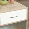 Carrello-da-Cucina-Portavivande-con-Cassetto,-Ripiani-e-Armadietto-in-Legno,-Acciaio-e-Vetro,-65x39x80cm-GH2801-242NDGH2