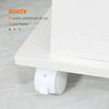 Carrello-da-Cucina-Portavivande-in-Legno-con-2-Ripiani-e-Ruote,-60x38x77cm,-Bianco-KJ2801-292V00WTKJ2