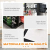 Carrello-da-Cucina-Salvaspazio-con-1-Cassetto,-4-Cesti-Estraibili,-4-Ripiani,-Legno-di-Pino-e-Metallo,-57x37x83cm-KJ4801-122KJ4