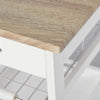 Carrello-da-Cucina-Salvaspazio-in-Legno-Bianco-con-4-Ruote-37x37x82cm-UH3801-152WTUH3
