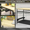 Carrello-da-Giardino-a-2-Ripiani,-2-Cesti-e-4-Spazi-Portabottiglie,-in-Legno-di-Abete,-97.5x65x81-cm--ER584G-420V00NDER5