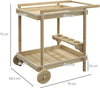 Carrello-da-Giardino-a-2-Ripiani-e-4-Spazi-Portabottiglie,-in-Legno-di-Abete,-78x58.5x75-cm-GH384G-419V00NDGH3