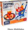 Carrello Della Spesa Per Bambini 24 Pezzi Gioco Di Simulazione Supermarket 3+ Giochi e giocattoli/Giochi d'imitazione e accessori di travestimento/Cucina/Cibo Trade Shop italia - Napoli, Commerciovirtuoso.it