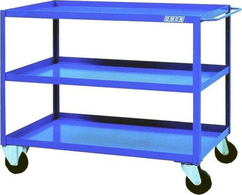 CARRELLO E BANCO DA LAVORO CON RUOTE GIGANTE A TRE PIANI OMCN 208 PORTATA 180KG Fai da te/Prodotti per la costruzione/Prodotti per il trasporto materiali/Banchi da lavoro Trade Shop italia - Napoli, Commerciovirtuoso.it