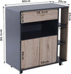 carrello-isola-cucina-Mobiletto-in-Legno-con-Ruote-80-x-40-x-87cm-,-rovere-nero-mobile-multiuso-credenza-madia-soggiorno-sala-pranzo-ingresso-cameretta-camera-studio-ufficio-F801-027A