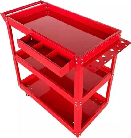 Carrello Per Attrezzi Da Officina Portautensili 3 Ripiani Con 4 Ruote 89824 Fai da te/Prodotti per la costruzione/Prodotti per il trasporto materiali/Attrezzature per il trasporto di materiali/Carrelli di servizio Trade Shop italia - Napoli, Commerciovirtuoso.it