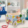 Carrello per Bambini - Volpe Portagiochi per Cameretta