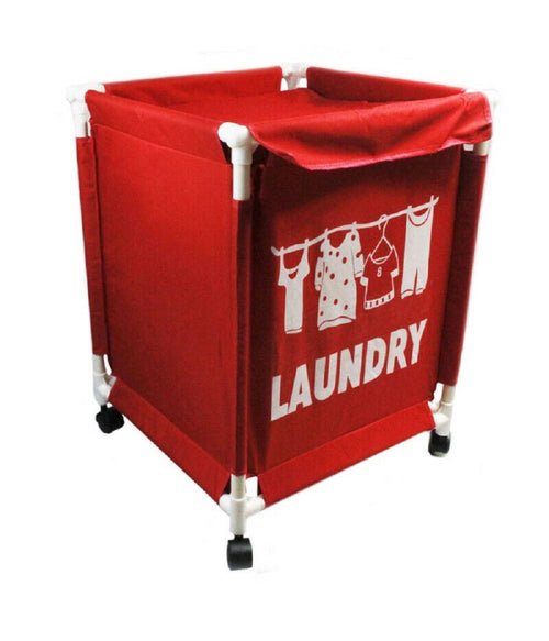 Carrello Per Biancheria Cesta Portabiancheria Con Ruote Cesto Bagno Lavanderia
