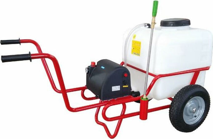 Carrello per irrorazione da 120L con pompa