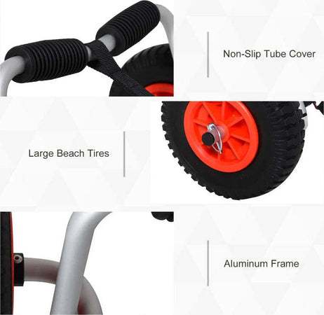 Carrello-per-Kayak-e-Canoa-Pieghevole-in-Alluminio-con-Imbottiture-Antiscivolo-TG7A32-010TG7