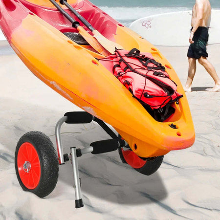 Carrello-per-Kayak-Pieghevole-Pneumatici-25cm-Adatto-a-Tutte-le-Superfici-TF4A32-006TF4