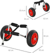 Carrello-per-Kayak-Pieghevole-Pneumatici-25cm-Adatto-a-Tutte-le-Superfici-TF4A32-006TF4