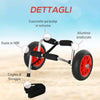 Carrello-per-Kayak-Pieghevole-Pneumatici-25cm-Adatto-a-Tutte-le-Superfici-TF4A32-006TF4