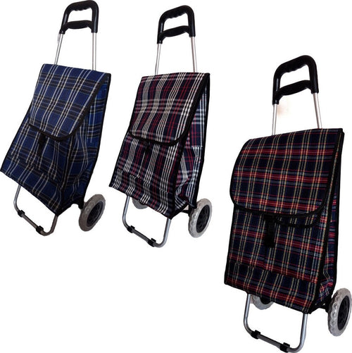 Carrello Per La Spesa Pieghevole Carrellino Con 2 Ruote Varie Fantasie Casa e cucina/Organizzazione interni/Contenitori e barattoli da cucina/Borse cestini e Trolley per la spesa/Trolley per la spesa Trade Shop italia - Napoli, Commerciovirtuoso.it