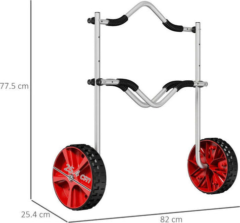 Carrello-Porta-Kayak-Regolabile-su-3-Livelli-in-Alluminio-per-Canoa-e-SUP-WS7A32-021V00RDWS7