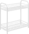 CARRELLO PORTAOGGETTI PORTA OGGETTI 2 RIPIANI BIANCO 208 PER CUCINA BAGNO  Trade Shop italia - Napoli, Commerciovirtuoso.it