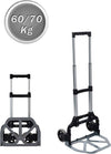 Carrello Portapacchi Alluminio Pieghevole Richiudibile Portata Max 70 Kg 2 Ruote Casa, arredamento e bricolage > Bricolage e fai da te > Scale Carrelli e Trabattelli Trade Shop italia - Napoli, Commerciovirtuoso.it