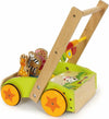 Carrello Primi Passi Legler Carrellino Primi Passi Parata Degli Animali 37x26x37cm Gioco per Bambini Mobilità +18mesi Gioco in legno Papau - Giammoro, Commerciovirtuoso.it